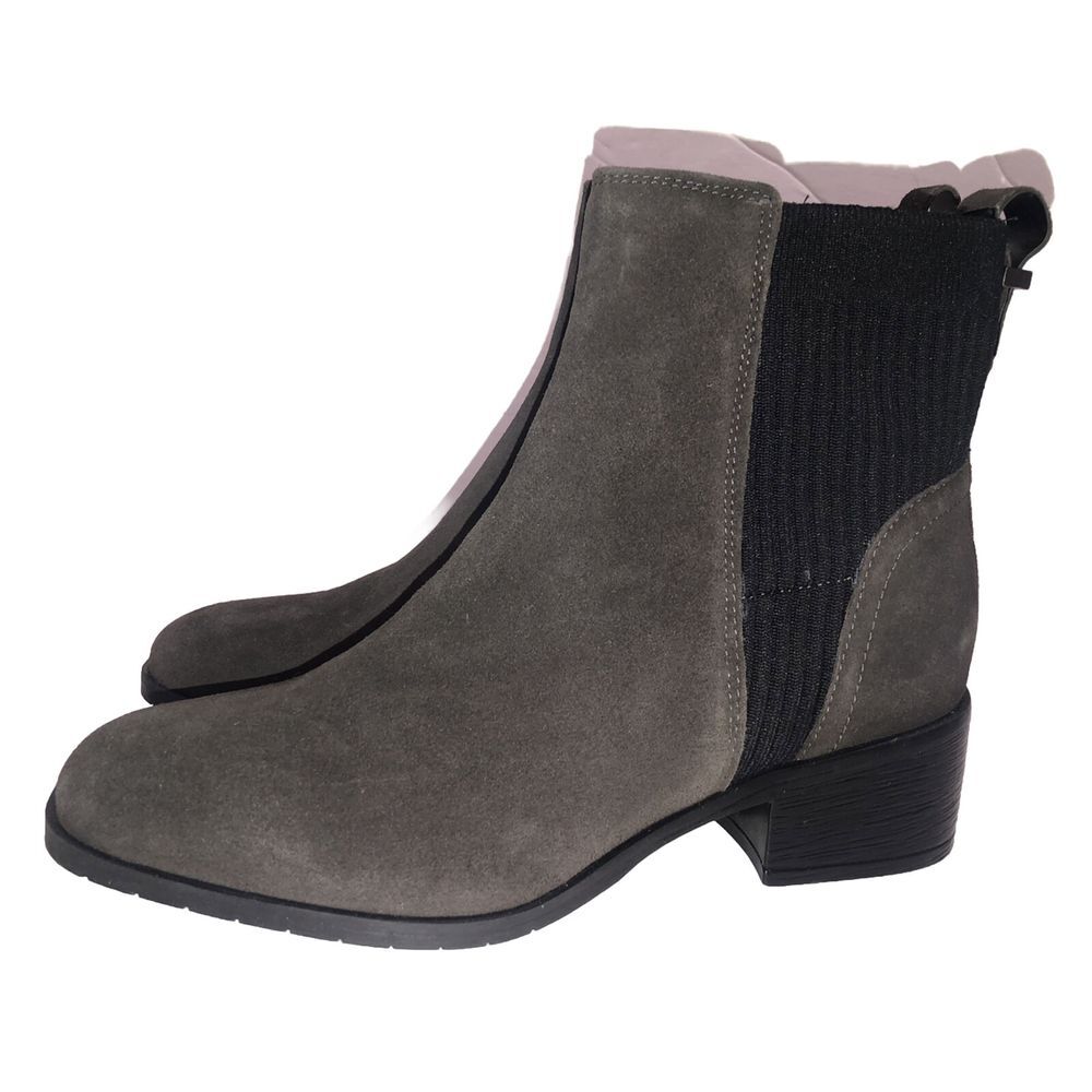 Kenneth Cole Reaction Women's Salt Brown Suede  Chelsea Boot New‎ 39 9